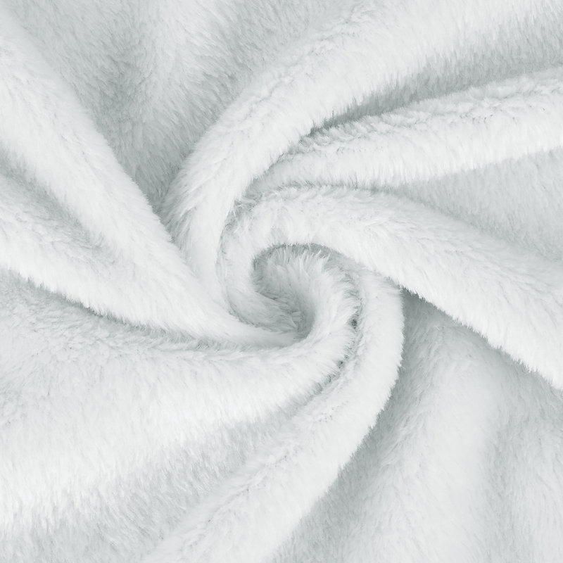Surdimensionné avec couverture à capuche et molleton, Couleur unie, gris