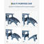 Repose-pieds pliant Adirondack avec manette de jeu-131641391