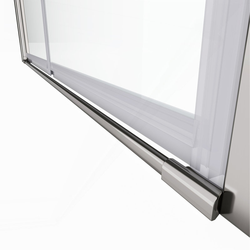 32"-33 3/8" Adjustment,Universal Pivot Shower Door, Chrome