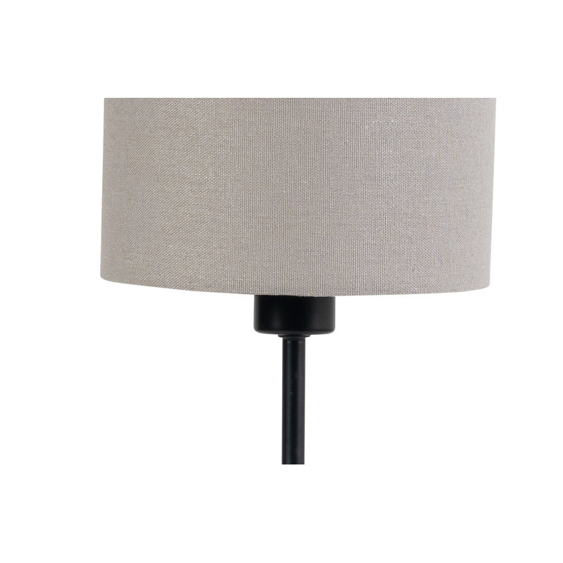 Metal Table Lamp, Grey