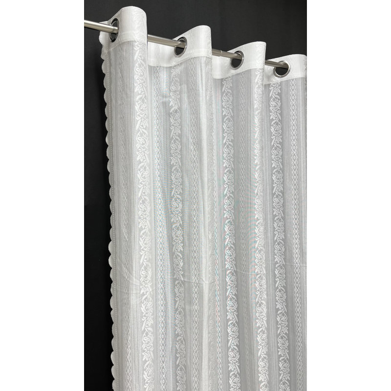 Rideau en polyester Shardell, L 55 po x L 84 po
