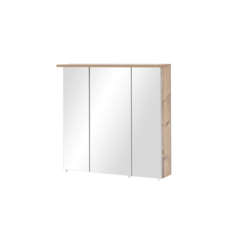 Profil Mirror Cabinet, Chalk Oak