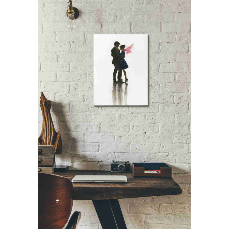 " The Embrace II ", 16" H x 12" W x 0.75" D
