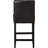 Kassik Upholstered Counter Stool with Solid Wood Frame