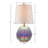 Ranier Iridescent Glass Table Lamp