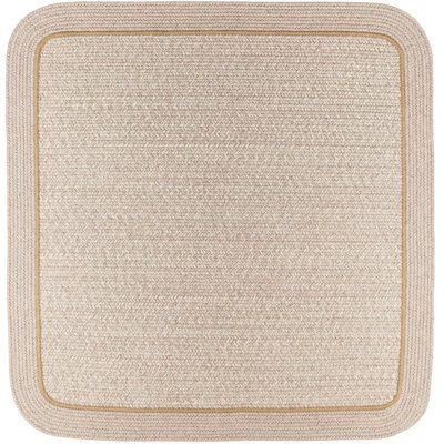 Tapis décoratif de sésame tressée Browdy