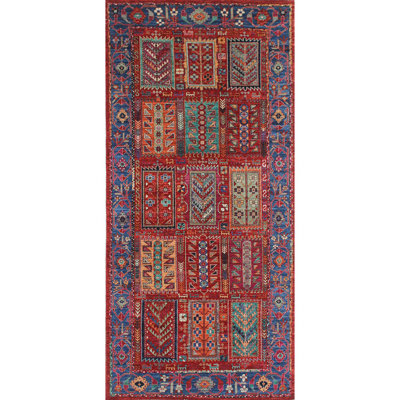 Tapis multicolore de haute qualité noué à la main
