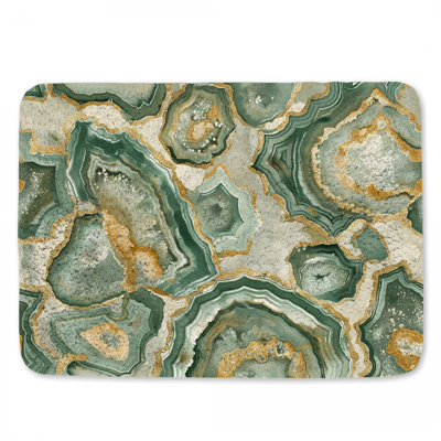 Tapis de bain en microfibre / microsuède