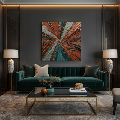 Art mural sur toile, "Southwestern"
