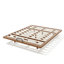 Base de lit plateforme en bambou massif avec lattes de soutien-125069618-125069619