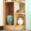 New Chinese Style Elm Corner Cabinet