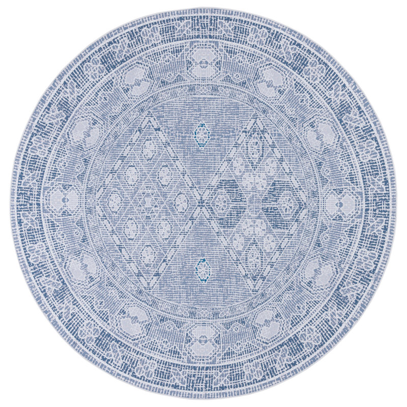 Tucson Performance Machine Washable Oriental Rug, Round 6'