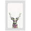 «Caravelle Po-Faced Deer», reproduction encadrée-33744056-32694476
