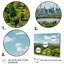 «Futuristic Golf in Central Park», reproduction sur toile-2098901195-2098901196