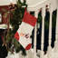Chaussettes de Noël en velours