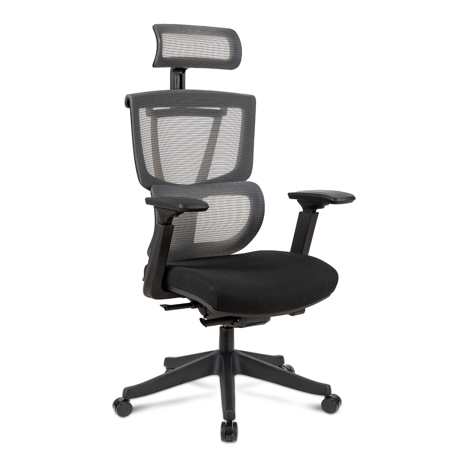 Ergonomic Home Office Chair, Mesh Office Desk Chair With Adaptive Lumbar  Support, Adjustable 3D Armrest