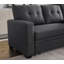 Canapé modulaire convertible rembourré avec méridienne coulissante-1190688673