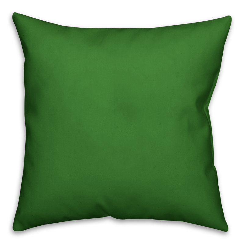 Coussin décoratif couronne de trèfle welcome Benites