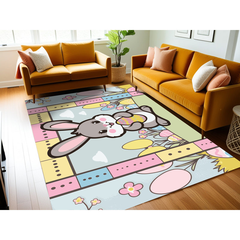Le tapis des Fêtes de Pâques Printemps Aisle®, Tapis de couloir 2 pi x 4 pi