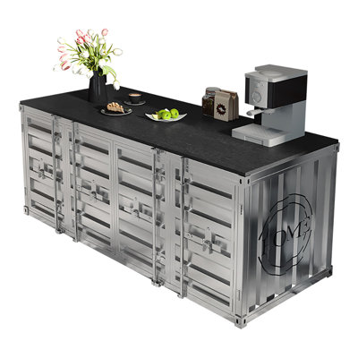 Industrial Container-Style Sideboard 78.74 Sideboard by Industrial Style Sofa