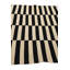 Tapis noir et blanc Jessen