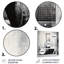 «Bathroom Minimalist Elegance I» - Art mural en métal pour salle de bain-101155214