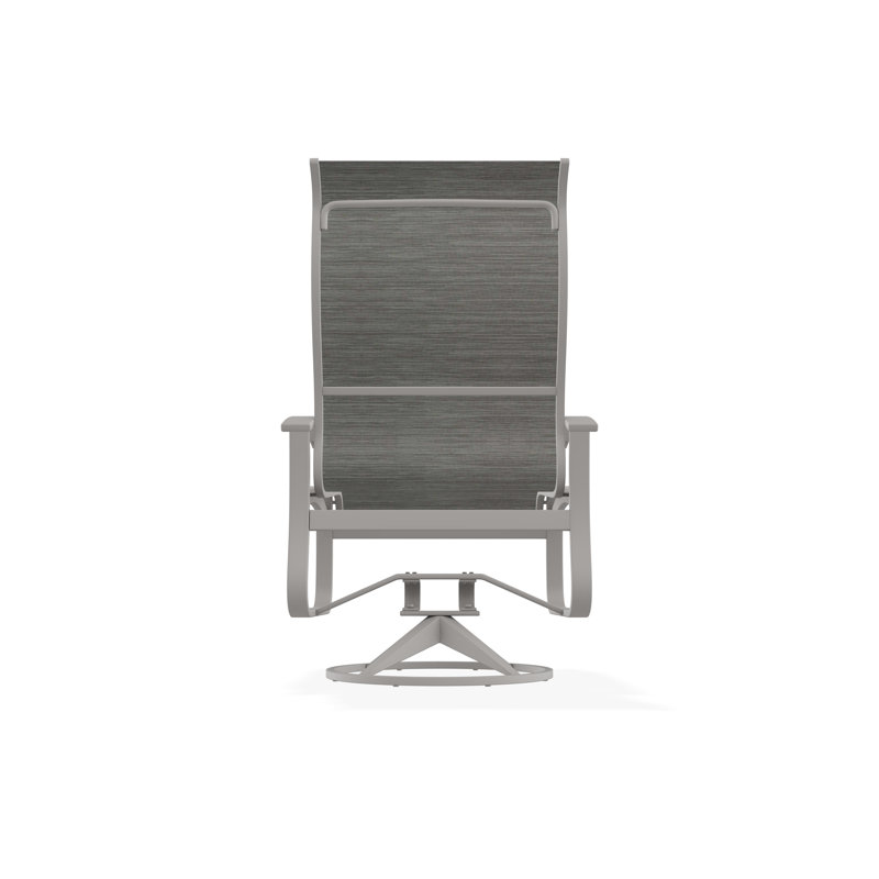 Belle Isle Outdoor Dining Chair, Sicily, Warm Gray