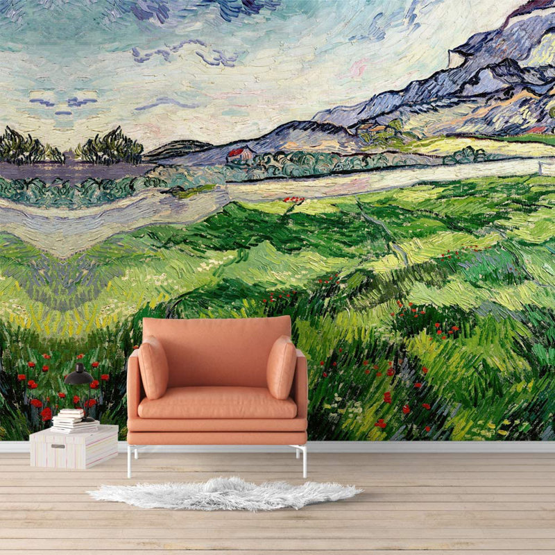 Murale Wind Flows, L 100 po x l 144 po