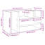 Desk Organiser 44.5X24x25 Cm Engineered Wood-693432142