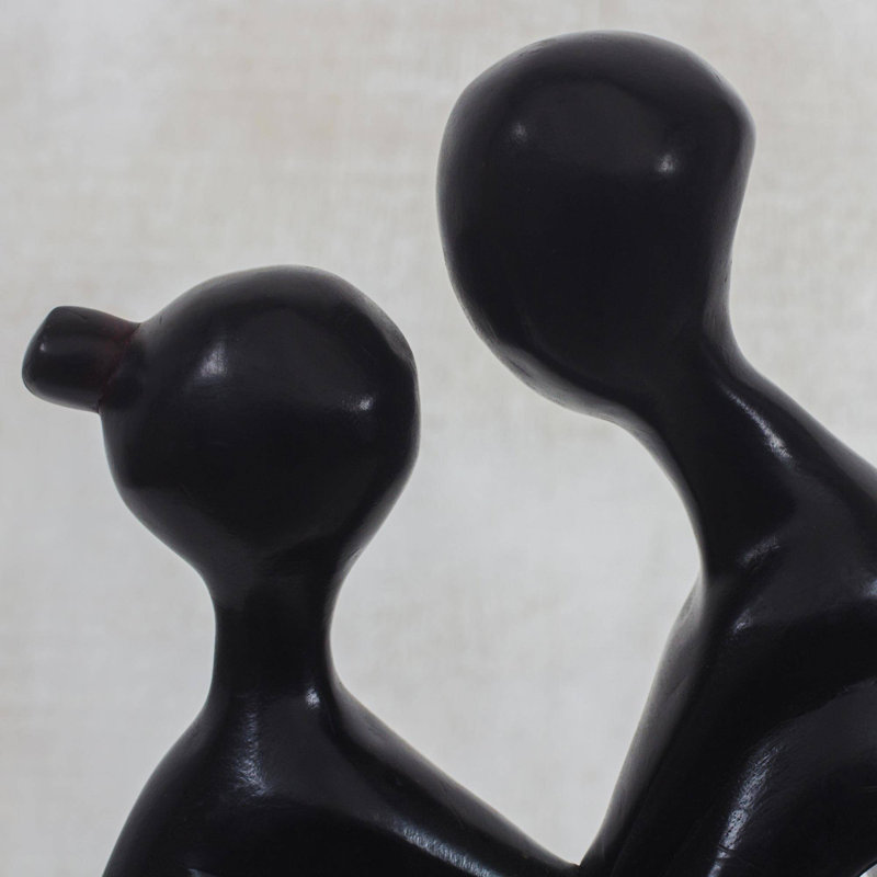 Sculpture en bois Shakia Shadow Lovers