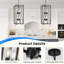 8 - Light Dimmable Lantern Geometric Chandelier-655485354