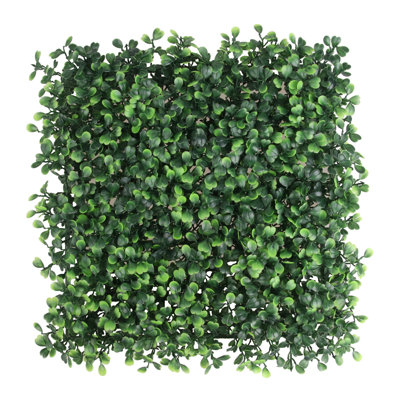 10" Faux Boxwood Hedge