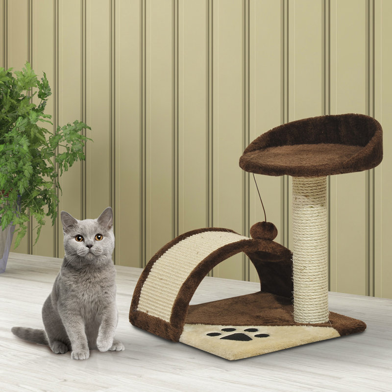 Northborough 46cm H Cat Tree, Brown