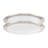 Ohara 12 in. Modern Brushed Nickel Selectable 5 CCT Integrated LED Flush Mount for Bedrooms, 2-Pack-1261956775-1261956772