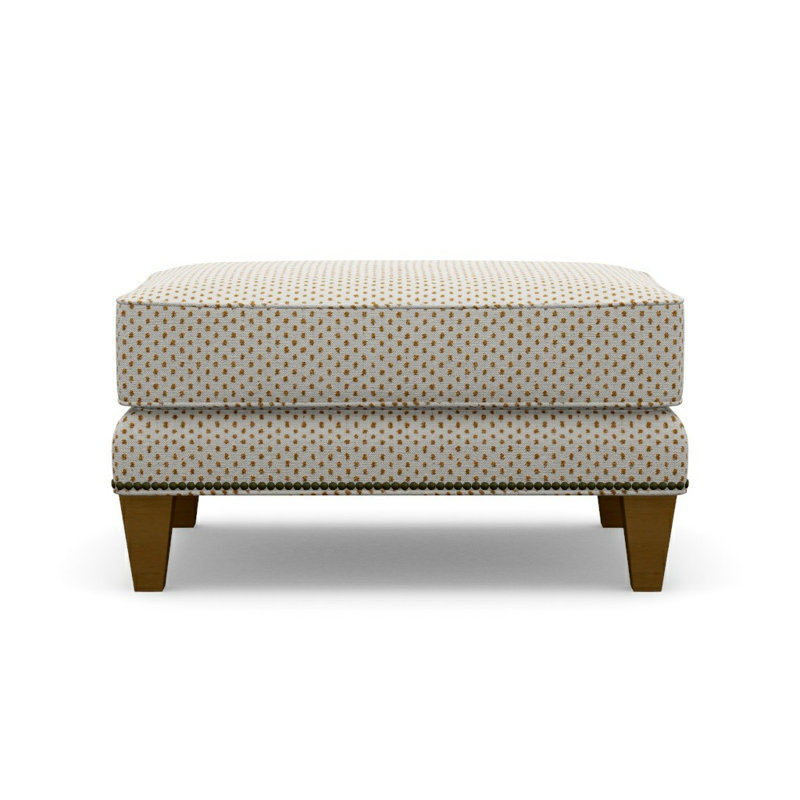 Gaylord Ottoman, Big Sur, Macrame 090612