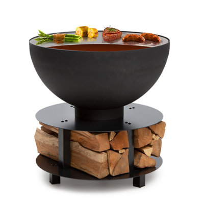 Round Steel Smokeless Fire Pit