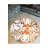 Multicolored Abstract Paint Spray Pattern Round Woven Base Modern Decorative Rug-812266837
