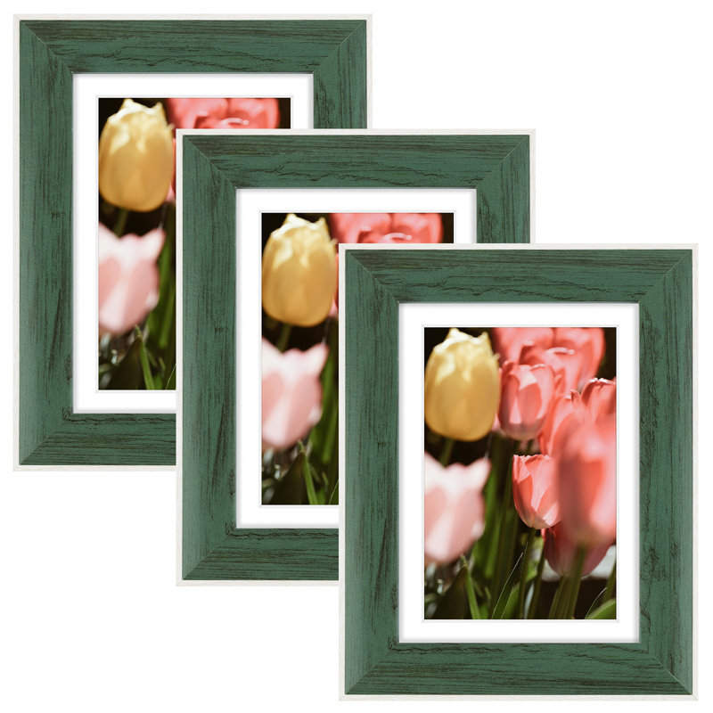 Ensemble de cadres muraux en bois Gallery, H 8,78 po x l 6,77 po x P 0,47 po