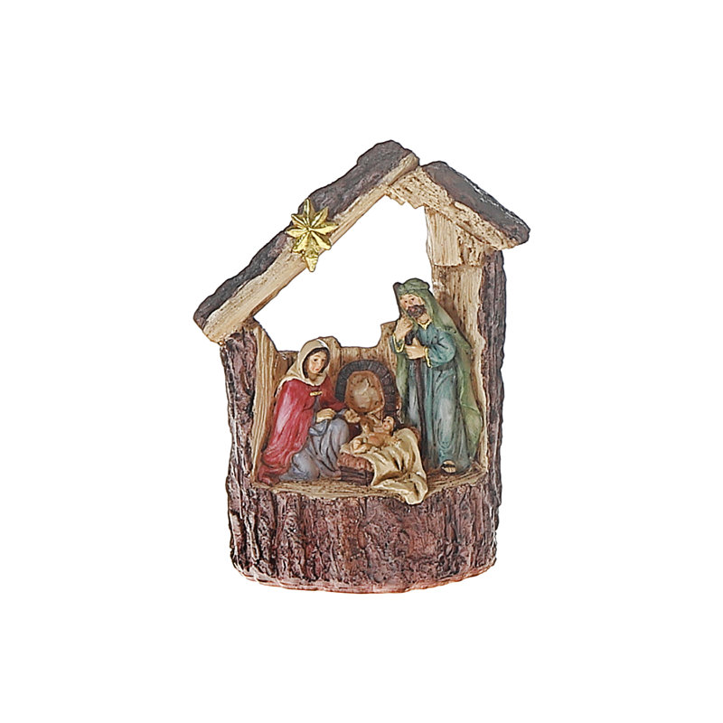 Crèche de Noël en polyrésine