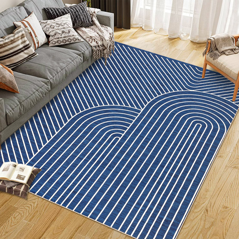 Blue, Rectangle 8' x 10'