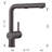 Linus Low Arc Pull-Out Dual-Spray Kitchen Faucet - Cinder-55195793