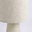 Minimalist Textured Linen Table Lamp Set, Soft Cozy Lighting