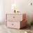 19.68" Wide Modern Nightstand with 2 Drawers, Bedside Table,Artificial Leather Surface,The Upper Drawer can be Rotated.-997185884