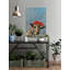 «Giraffe's Red Hat», reproduction d'art sur toile tendue-215262553