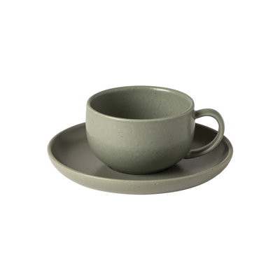 Casafina Pacifica Stoneware Teacup and Saucer