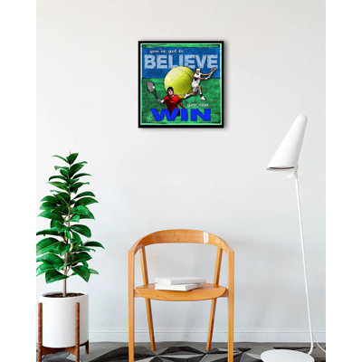 Publicité rétro «Tennis Quote» par Robert Downs
