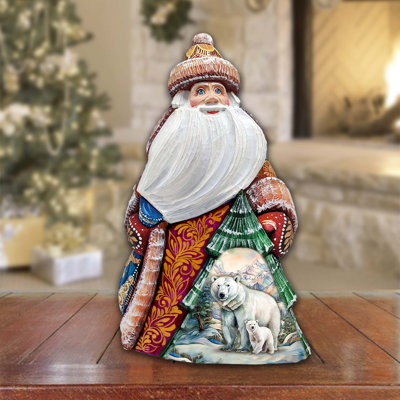 Wood Carved Figurine By G. Debrekht