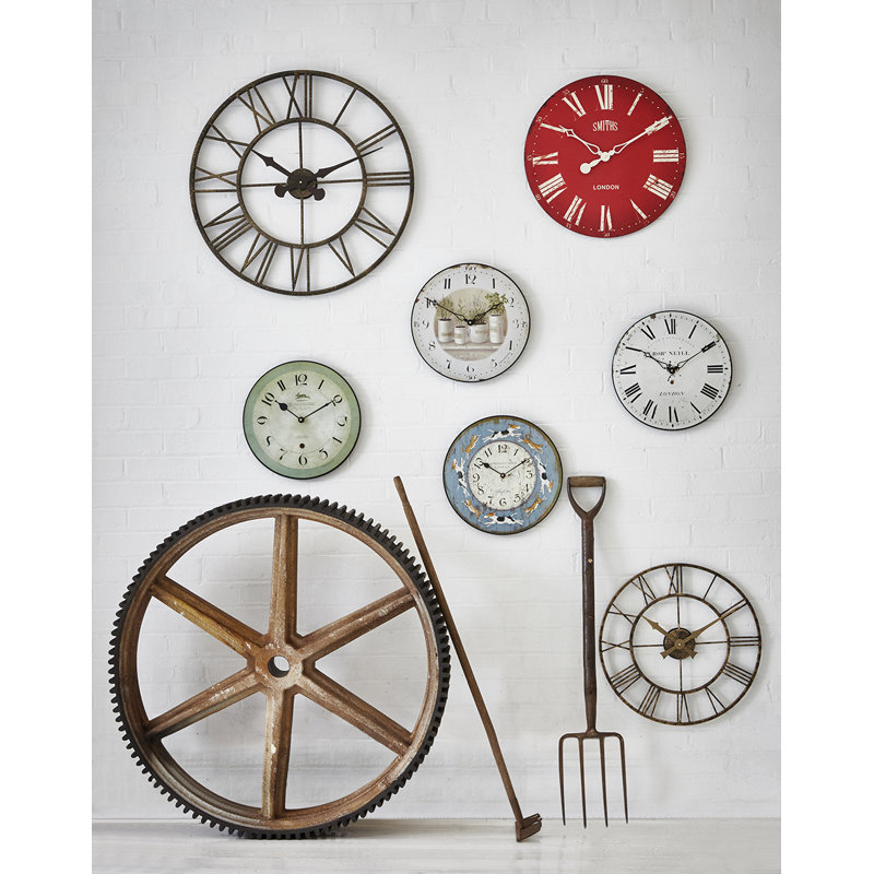 London Clockmaker's Wall Clock, 36 cm