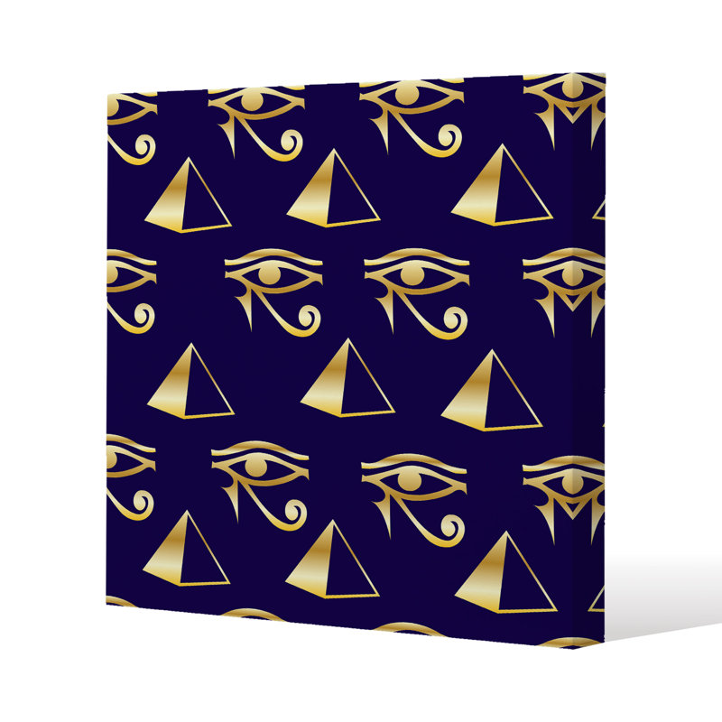 1 Piece Wrapped Canvas Wall Art, 46cm H x 46cm W x 4cm D