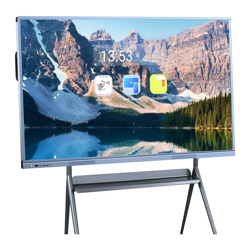 JYXCN Smart TVs 55 "Pro Vidéo conférence électronique à écran tactile pour la salle de classe, le bureau et le salon